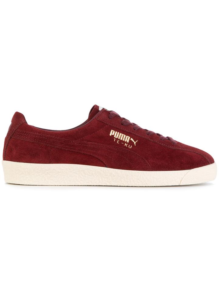 Puma Textured Sole Sneakers - Pink & Purple