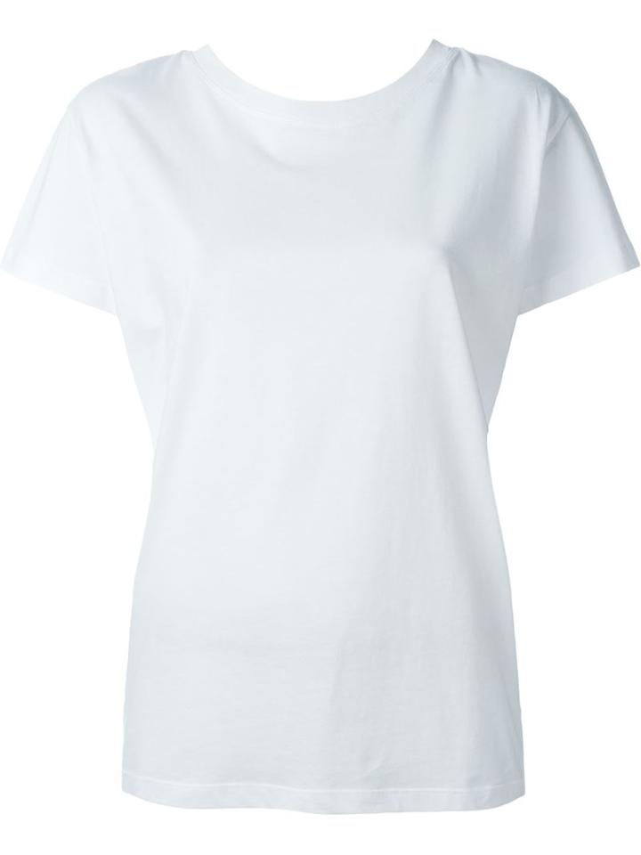 Red Valentino Tie Cross Back Boxy Fit T-shirt