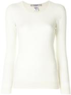 La Fileria For D'aniello Long Sleeved Sweatshirt - White