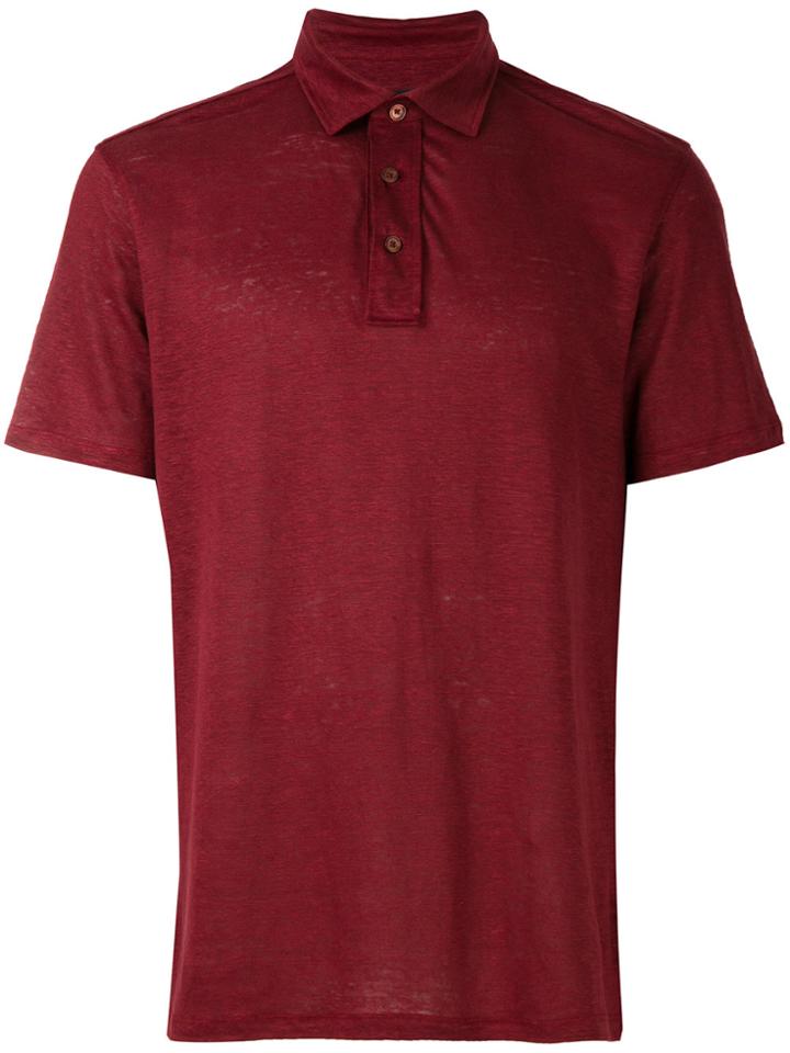 Ermenegildo Zegna Classic Polo Shirt - Red