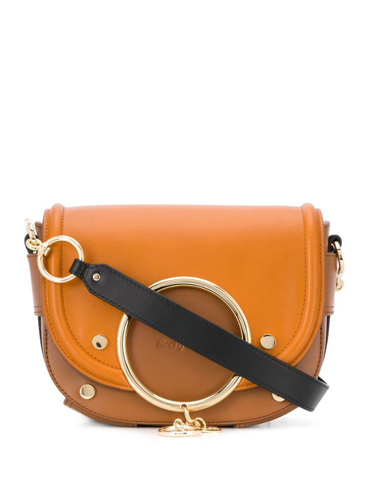 See By Chloé Medium Mara Shoulder Bag - Brown