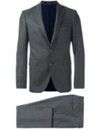 Dinner Two Piece Suit, Men's, Size: 48, Grey, Cupro/virgin Wool