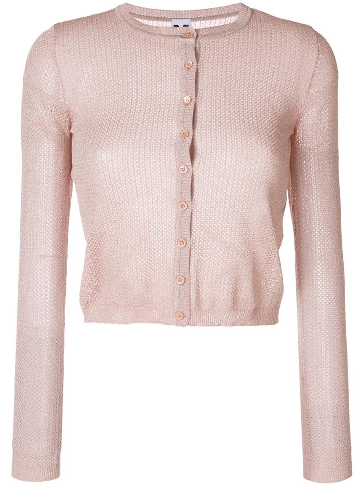 M Missoni Knitted Cardigan - Pink & Purple