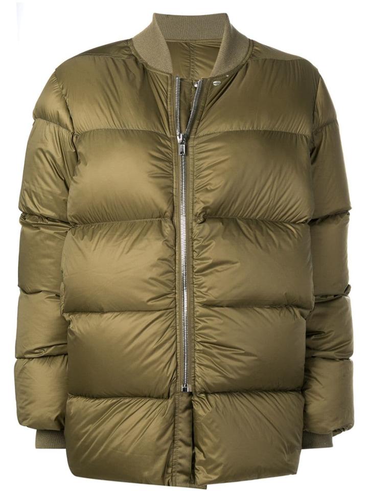 Rick Owens Puffer Coat - Green