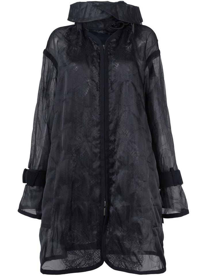 Sacai Transparent Coat
