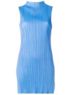 Pleats Please By Issey Miyake Pleated Tank Top - Blue