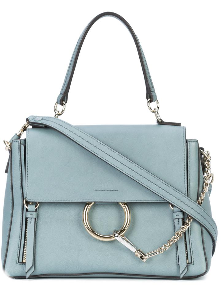 Chloé Mini Faye Day Shoulder Bag - Blue