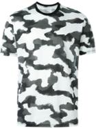 Neil Barrett Fur Print T-shirt, Men's, Size: Xs, Black, Cotton