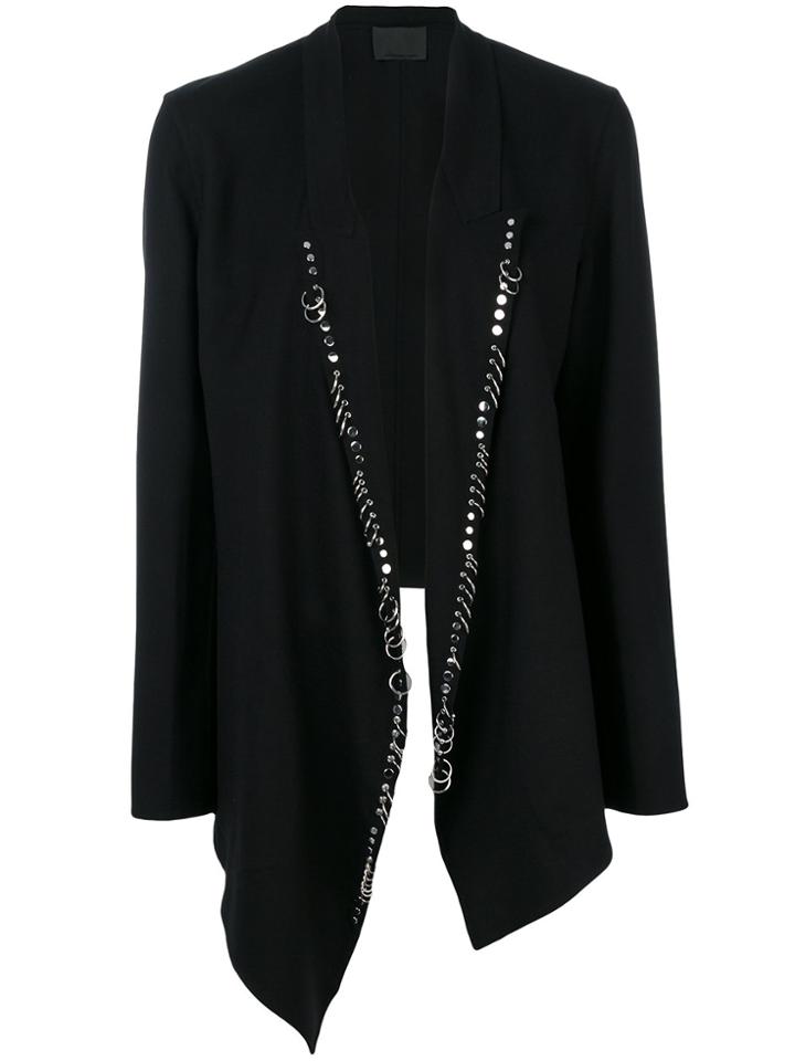 Alexander Wang Ring And Stud Embellished Jacket - Black
