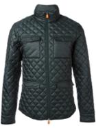 Save The Duck Quilted Jacket, Men's, Size: Large, Green, Nylon/polyester