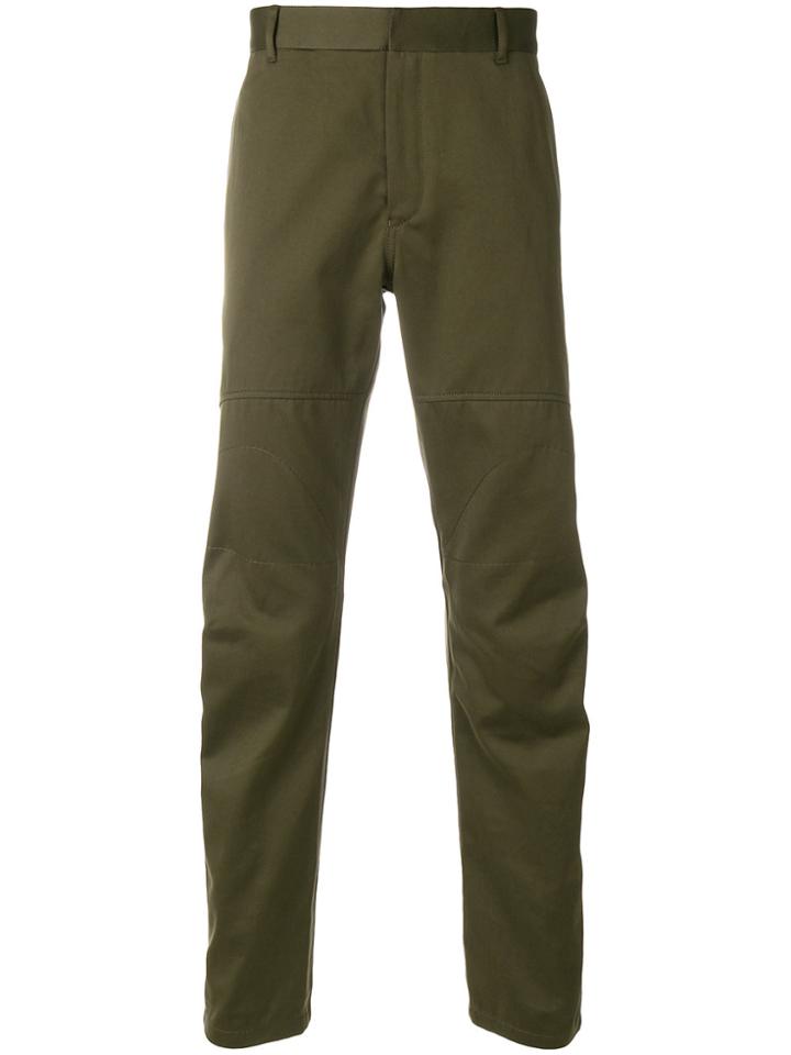 Lanvin Casual Ruched Chinos - Green