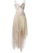 Trash Couture Sunrise Gown, Women's, Size: Small, Yellow/orange, Silk