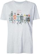 Unfortunate Portrait Logo Print T-shirt - Grey