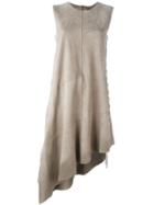 Muubaa Eldon Dress, Women's, Size: 12, Grey, Goat Suede