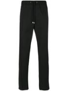 Dolce & Gabbana - Lace-up Track Pants - Men - Cotton/spandex/elastane - 46, Black, Cotton/spandex/elastane