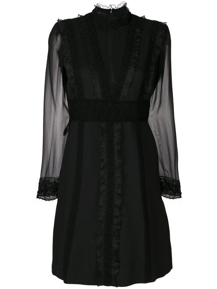 Giambattista Valli Embroidered Dress - Black