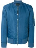 Diesel Black Gold Classic Bomber Jacket - Blue