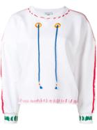 Mira Mikati Trompe L'ail Scribble Sweatshirt - White