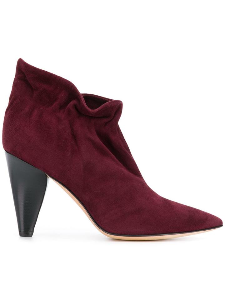 Derek Lam Slip-on Ankle Boots - Red