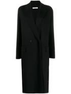 Boon The Shop Double Breasted Long Coat - Blue