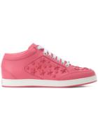 Jimmy Choo Miami Star Sneakers - Pink & Purple