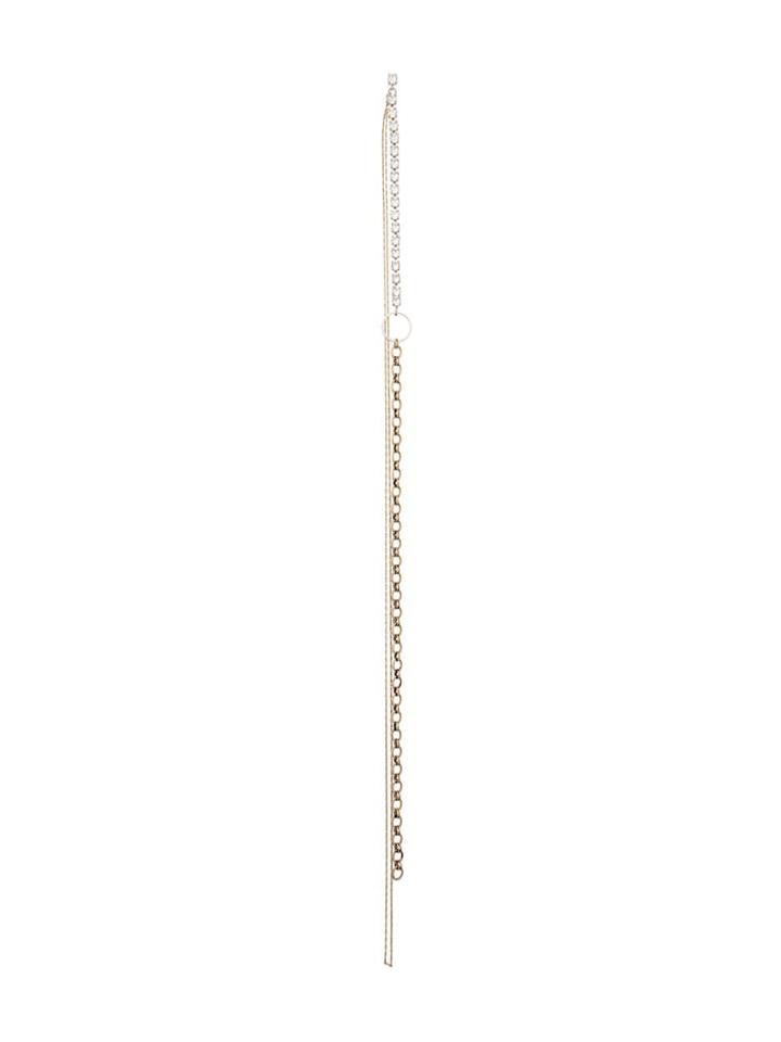 Acne Studios Long Chain Earring - Silver