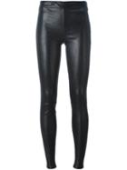 Helmut Lang Skinny Leather Trousers