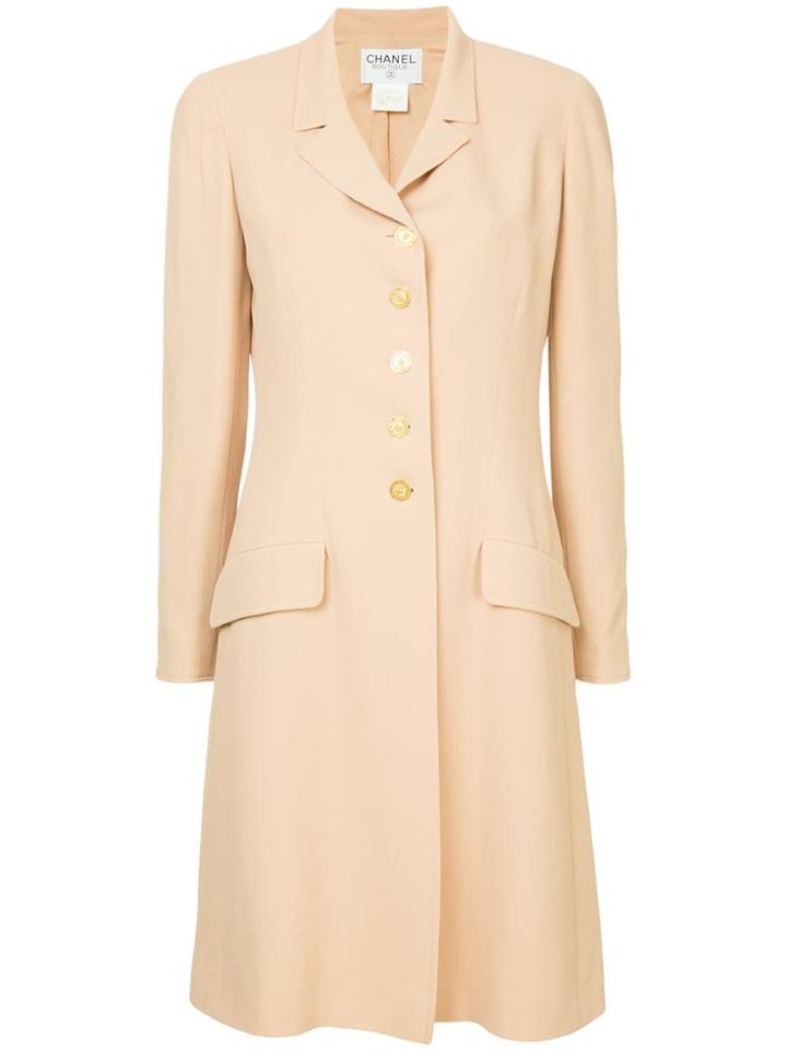 Chanel Vintage Long Coat - Neutrals