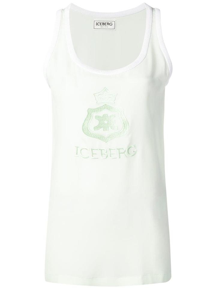 Iceberg Embroidered Logo Blouse - Green