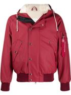 Stutterheim X Alpha Industries N-2b Bomber Jacket - Red