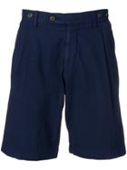 Berwich Crinkle Shorts - Blue