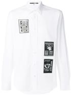 Mcq Alexander Mcqueen Patch Detail Shirt - White