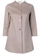 Herno 3/4 Sleeves Jacket - Grey