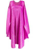 Pleats Please Issey Miyake Draped Style Dress - Pink