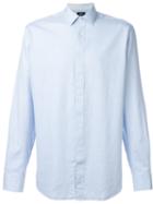 Hackett Patterned Shirt, Men's, Size: Xl, Blue, Cotton