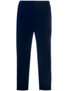 Comme Des Garçons Cropped Trousers - Blue