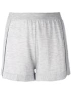 Le Kasha - Cashmere Bombay Shorts - Women - Cashmere - M, Grey, Cashmere