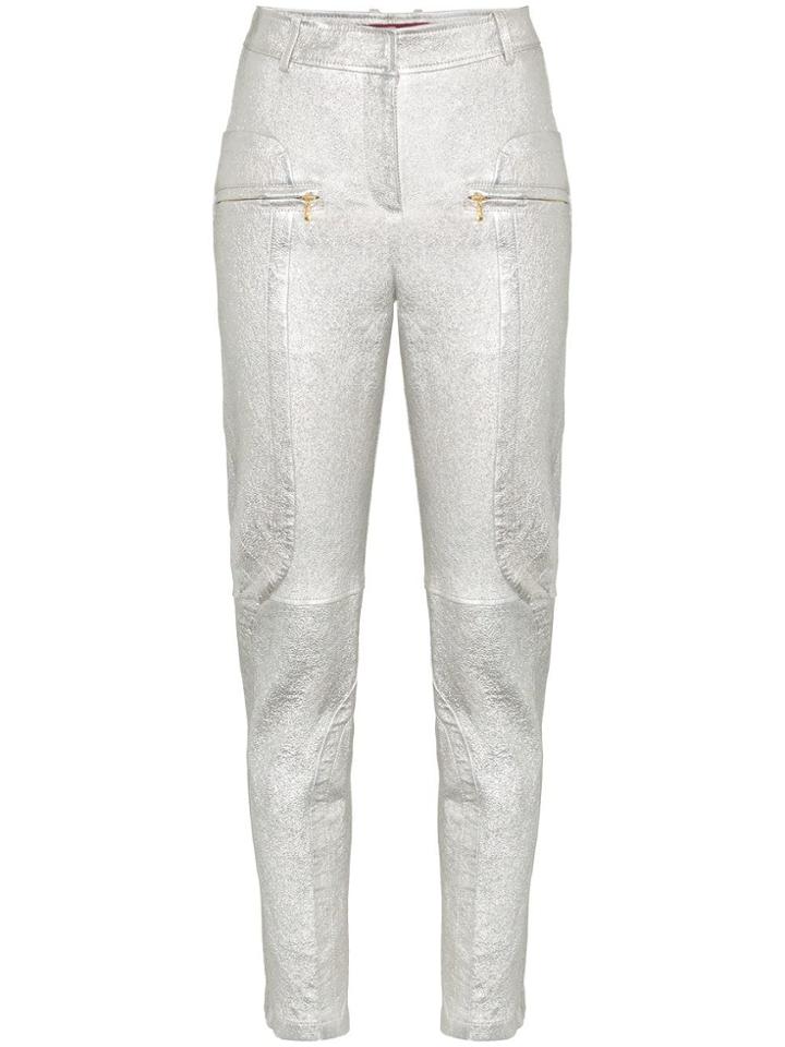 Sies Marjan Brin Metallic Leather Pant