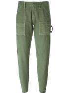 Citizens Of Humanity Tapered Jeans, Women's, Size: 29, Green, Cotton