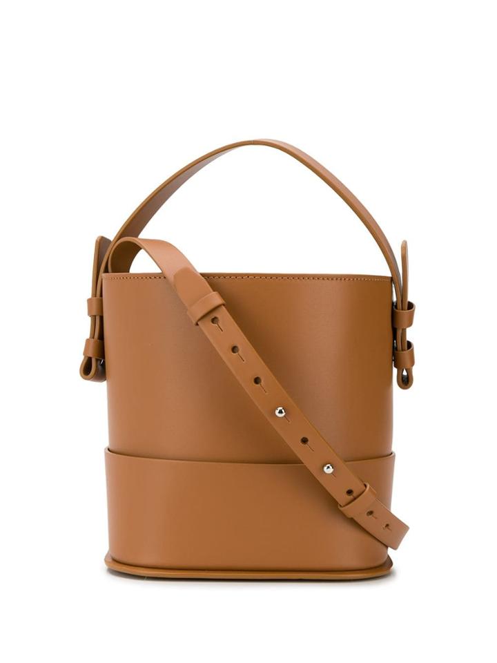 Nico Giani Round Tote Bag - Brown