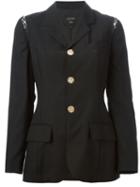 Jean Paul Gaultier Vintage Fitted Blazer, Women's, Size: 40, Black