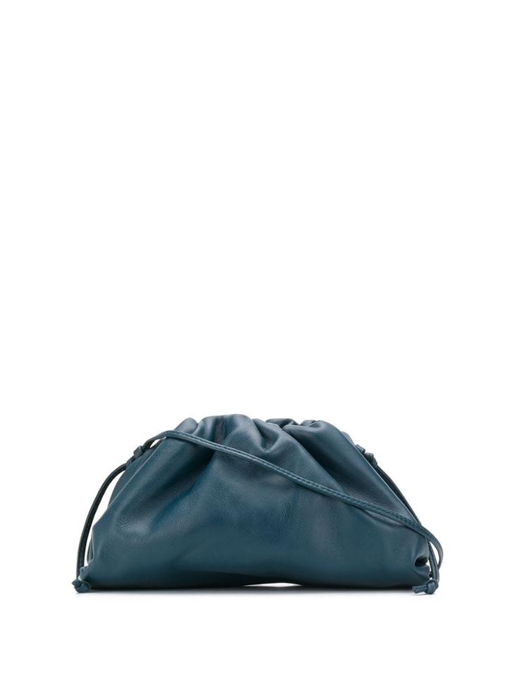 Bottega Veneta The Pouch Shoulder Bag - Blue
