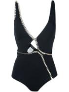 Moeva 'claire' Swimsuit, Women's, Size: Large, Black, Polyamide/spandex/elastane