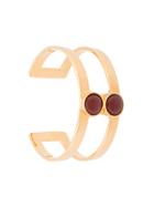 Lizzie Fortunato Jewels Petite T-bar Cuff - Metallic