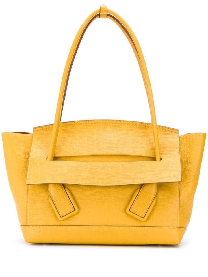 Bottega Veneta Foldover Top Tote - Yellow