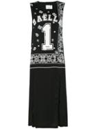 Gaelle Bonheur - Printed Tank Dress - Women - Polyester/spandex/elastane - 0, Black, Polyester/spandex/elastane
