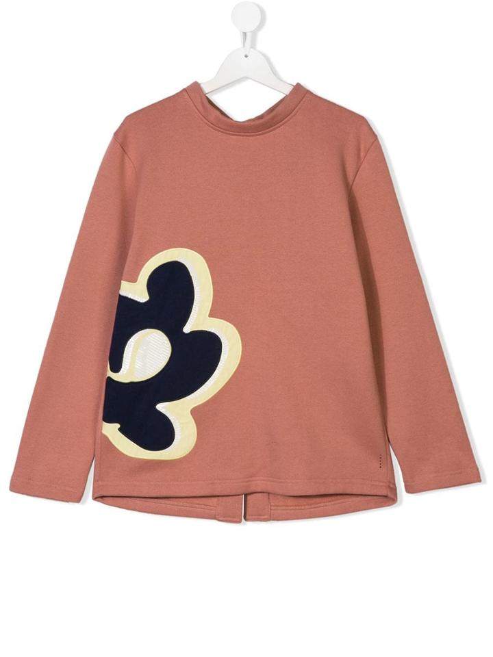 Marni Kids Teen Flower Print Blouse - Pink & Purple