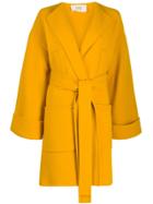 Ports 1961 Belted Waist Coat - Yellow