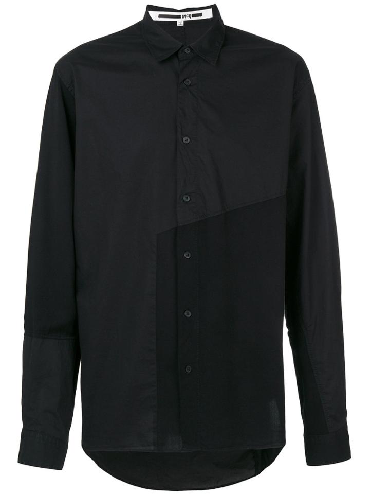 Mcq Alexander Mcqueen Plain Shirt - Black
