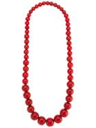 Olympiah Marrocos Beaded Nacklace - Red